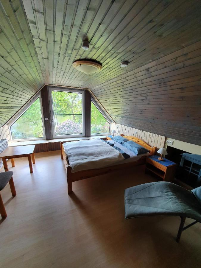 Ferienhaus Blauer See Mit Optionalem Hot-Tub Bockhorn  Exterior foto
